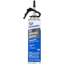 Load image into Gallery viewer, 59107 Permatex Clear RTV Silicone Adhesive Sealant, 7.25 OZ