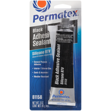 Load image into Gallery viewer, 59203 Permatex Black Silicone Adhesive Sealant, 3 OZ