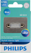 Load image into Gallery viewer, 578BLED Philips Ultinon LED 578BLED - Ultinon LED - Blue Philips Bulbs