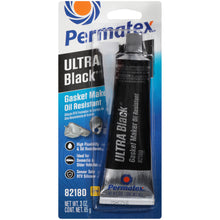 Load image into Gallery viewer, 59803 Permatex Ultra Black RTV Silicone Gasket Maker, 3 OZ