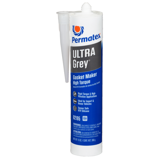 59913 Permatex Ultra Grey RTV Silicone Gasket Maker, 13 OZ
