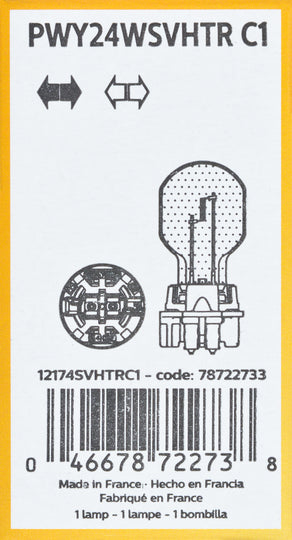 PWY24WSVHTRC1 Philips HiPerVision PWY24WSVHTR - Standard - Single Commercial Pack Philips Bulbs