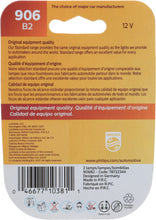 Load image into Gallery viewer, 906B2 Philips Standard Miniature 906 - Standard - Twin Blister Pack Philips Bulbs