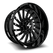 Charger l'image dans la galerie, SF128168299GB-L - Sentali Forged SF1GB 28X16 8X180 ET -99MM Gloss Black - Sentali Forged Wheels Canada