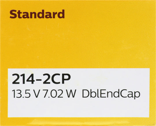 214-2CP Philips Standard Miniature 214-2CP - Standard - Multiple Commercial 10-Pack Philips Bulbs