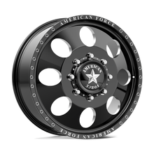 Load image into Gallery viewer, AFDBDB01170-5-21 - American Force AFW Radial 20X8.25 10X225 mm Gloss Black Mill-Mach - American Force Wheels Canada