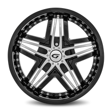 Charger l'image dans la galerie, G1-2085D243573B - Diablo Blitz 20X8.5 5X112 / 5X114.3 35mm Gloss Black - Diablo Wheels Canada