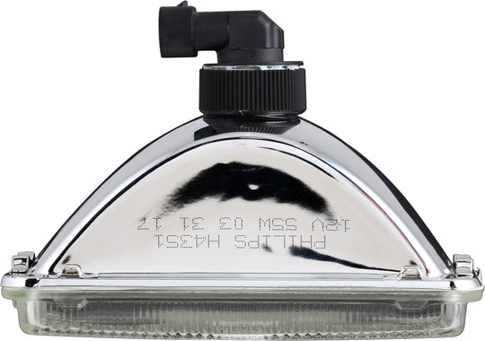 H4351C1 Philips Standard Sealed Beam H4351 - Standard - Single Commercial Pack Philips Bulbs