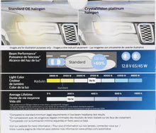 Load image into Gallery viewer, 9004CVPS2 Philips CrystalVision platinum Headlight 9004 - CrystalVision Platinum - Twin Special Pack Philips Bulbs