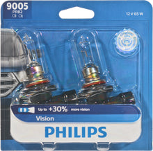 Load image into Gallery viewer, 9005PRB2 Philips Vision Headlight 9005 - Vision - Twin Blister Pack Philips Bulbs