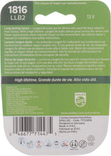 Load image into Gallery viewer, 1816LLB2 Philips LongerLife Miniature 1816LL - LongerLife - Twin Blister Pack Philips Bulbs