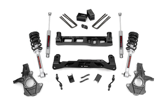 24834 5" Lift Kit - Alu/Stamp Steel - N3 Struts - Chevy/GMC 1500 (14-18) Rough Country Canada