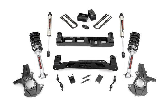 24871 5" Lift Kit - Alu/Stamp Steel - N3 Struts/V2 - Chevy/GMC 1500 (14-18) Rough Country Canada