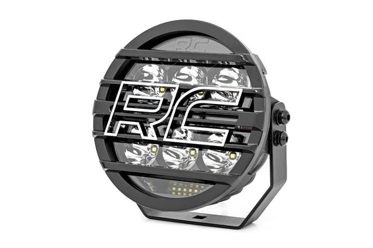 70805 Black Series LED Light Pair - Amber DRL - 6.5 Inch - Round Rough Country Canada