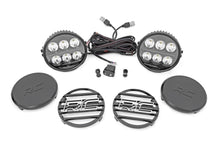 Load image into Gallery viewer, 70805 Black Series LED Light Pair - Amber DRL - 6.5 Inch - Round Rough Country Canada