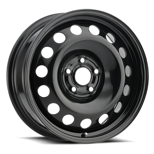 SW60-6645B42 - Vision 60 Snow Wheel 16X6.5 5X112 42mm Black - Vision Wheels Canada
