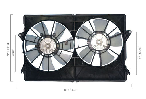 Dual Fan Assembly - Agility AutoParts - 6015102