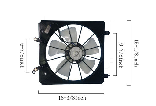 Radiator Fan Assembly - Agility AutoParts - 6019107