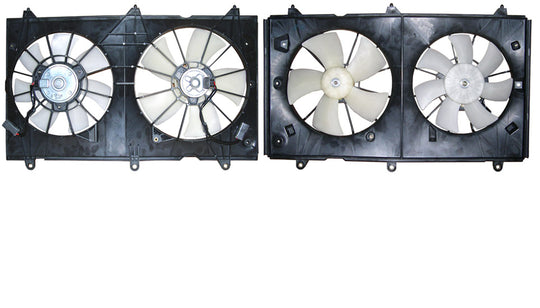 Dual Fan Assembly - Agility AutoParts - 6019116