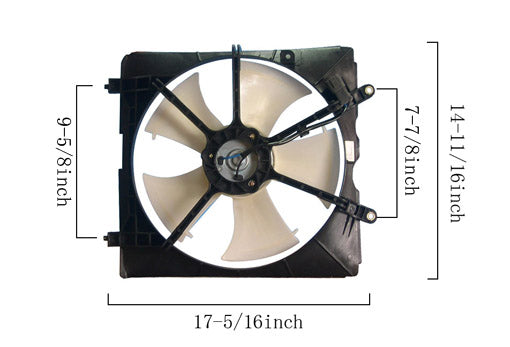 Radiator Fan Assembly - Agility AutoParts - 6019137