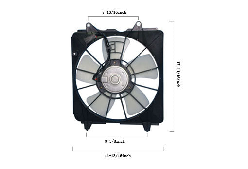 Radiator Fan Assembly - Agility AutoParts - 6019144