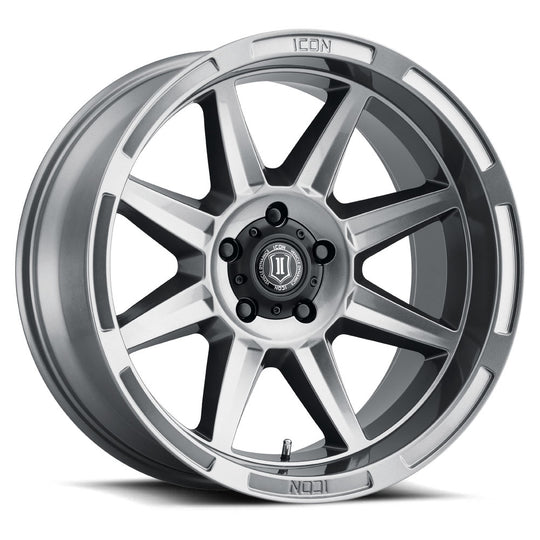 6020105545GM - ICON Bandit 20X10 5X150 ET -24mm Gunmetal - ICON Wheels Canada