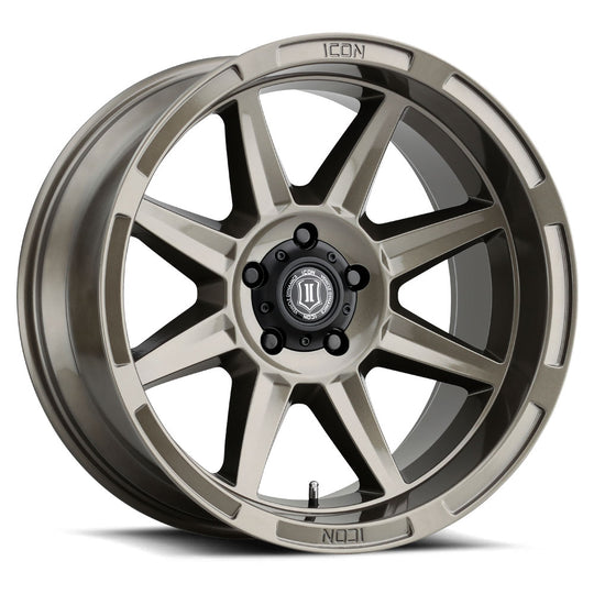 6020107345BG - ICON Bandit 20X10 5X127 ET -24mm Gloss Bronze - ICON Wheels Canada
