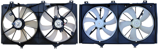 Dual Fan Assembly - Agility AutoParts - 6034156