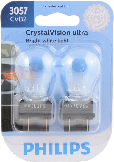 3057CVB2 Philips CrystalVision ultra miniature 3057 - CrystalVision Ultra - Twin Blister Pack Philips Bulbs