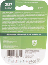 Load image into Gallery viewer, 2357LLB2 Philips LongerLife Miniature 2357LL - LongerLife - Twin Blister Pack Philips Bulbs