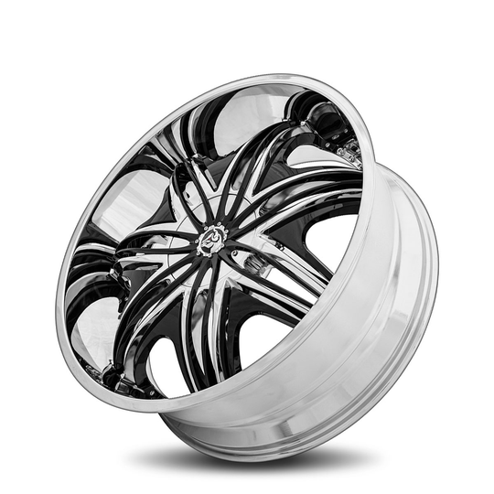 MOR-261BLNK1578 - Diablo Morpheus 26X10 Blank 15mm Chrome - Diablo Wheels Canada