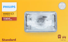 Load image into Gallery viewer, H4651C1 Philips Standard Sealed Beam H4651 - Standard - Single Commercial Pack Philips Bulbs