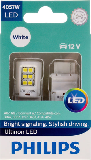 4057WLED Philips Ultinon LED 4057WLED - Ultinon LED - White Philips Bulbs