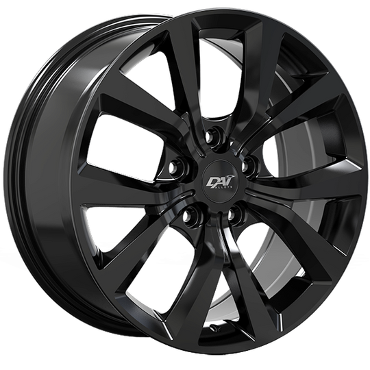 DW10717001 - DAI Wheels Mission 17X7.5 5x110 40mm Gloss Black - DAI Wheels Wheels Canada