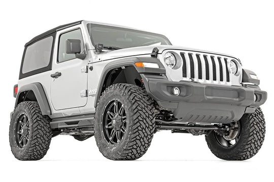 62750 3.5 Inch Lift Kit - C/A Drop - FR D/S - Vertex - Jeep Wrangler JL (18-23) Rough Country Canada