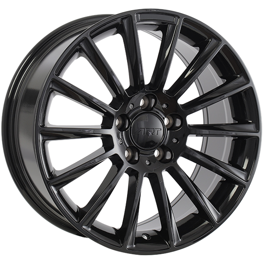 R9217002 - ART Replica 92 17X8 5X112 ET 42mm Gloss Black - ART Replica Wheels Canada