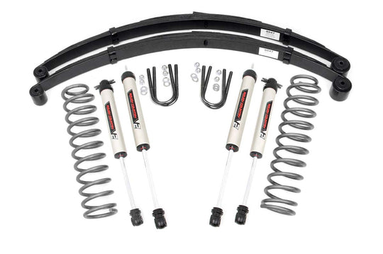 63070 3 Inch Lift Kit - RR Springs - V2 - Jeep Cherokee XJ 2WD/4WD (84-01) Rough Country Canada