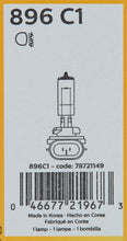 Load image into Gallery viewer, 896C1 Philips Standard Fog Light 896 - Standard - Single Commercial Pack Philips Bulbs