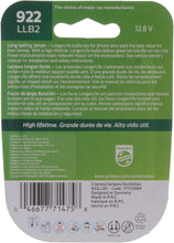 Load image into Gallery viewer, 922LLB2 Philips LongerLife Miniature 922LL - LongerLife - Twin Blister Pack Philips Bulbs