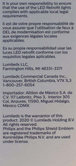 H9UELED Philips Ultinon Essential - Ultinon Essential Philips Bulbs