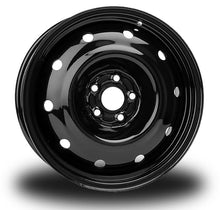 Load image into Gallery viewer, 650002T - DTD Steel Wheel Take-Off 16X6 5X100 ET 48mm Black - DTD Wheels Canada