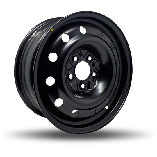 651400 - DTD Steel Wheel 16X6.5 5X114.3 ET 40mm Black - DTD Wheels Canada