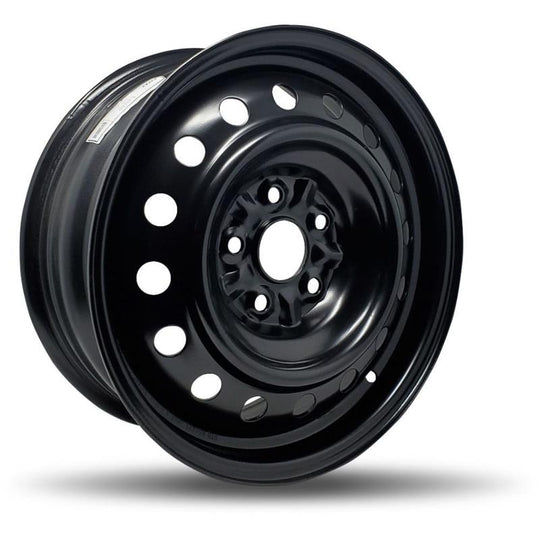 651403 - DTD Steel Wheel 16X6.5 5X114.3 ET 45mm Black - DTD Wheels Canada