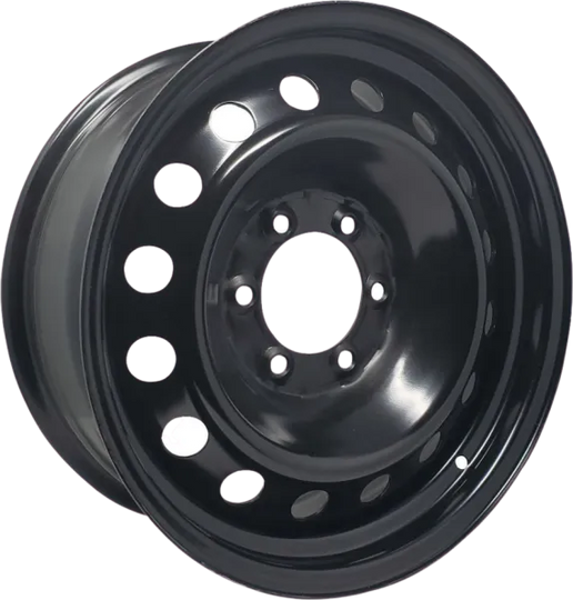 651404 - DTD Steel Wheels 16X7 5X114.3 12mm Black - DTD Wheels Canada