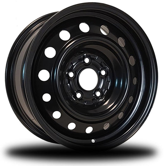 651405 - DTD Steel Wheel 16X7 5X114.3 ET 40mm Black - DTD Wheels Canada
