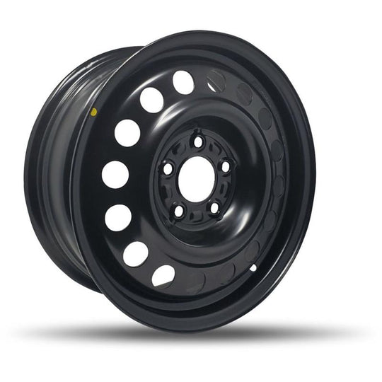 651500 - DTD Steel Wheel 16X6.5 5X115 ET 52mm Black - DTD Wheels Canada