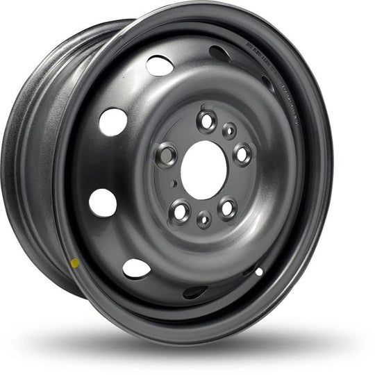 653001 - DTD Steel Wheel 16X6.5 5X130 ET 68mm Silver - DTD Wheels Canada