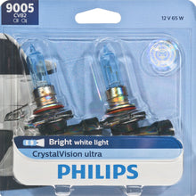 Load image into Gallery viewer, 9005CVB2 Philips CrystalVision ultra Headlight 9005 - CrystalVision Ultra - Twin Blister Pack Philips Bulbs