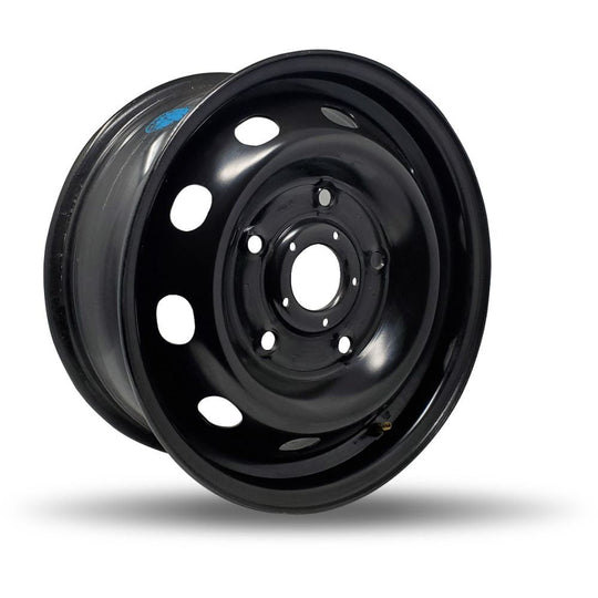 656001T - DTD Steel Wheels 16X6.5 5X160 60mm Black - DTD Wheels Canada