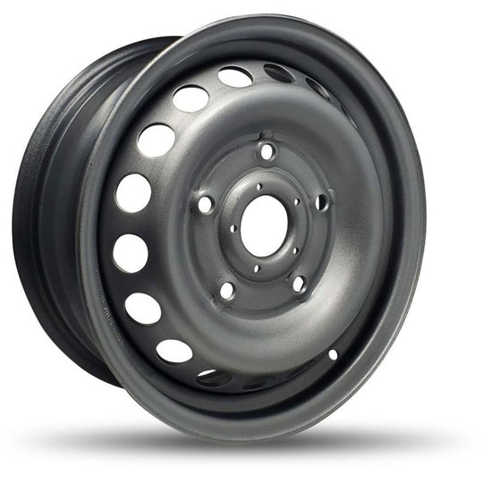 656001 - DTD Steel Wheel 16X6.5 5X160 ET 60mm Silver - DTD Wheels Canada